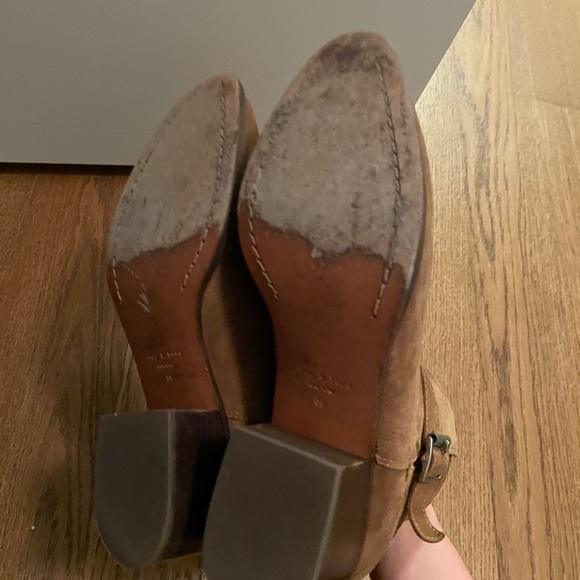 Rag & Bone Walker buckle tan booties - Picture 7 of 7